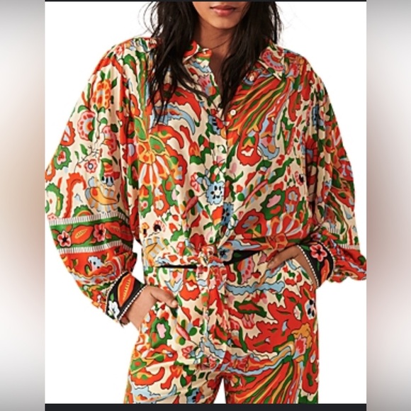 Ba&sh Paris Martha Shirt and pants set size small - Picture 2 of 10